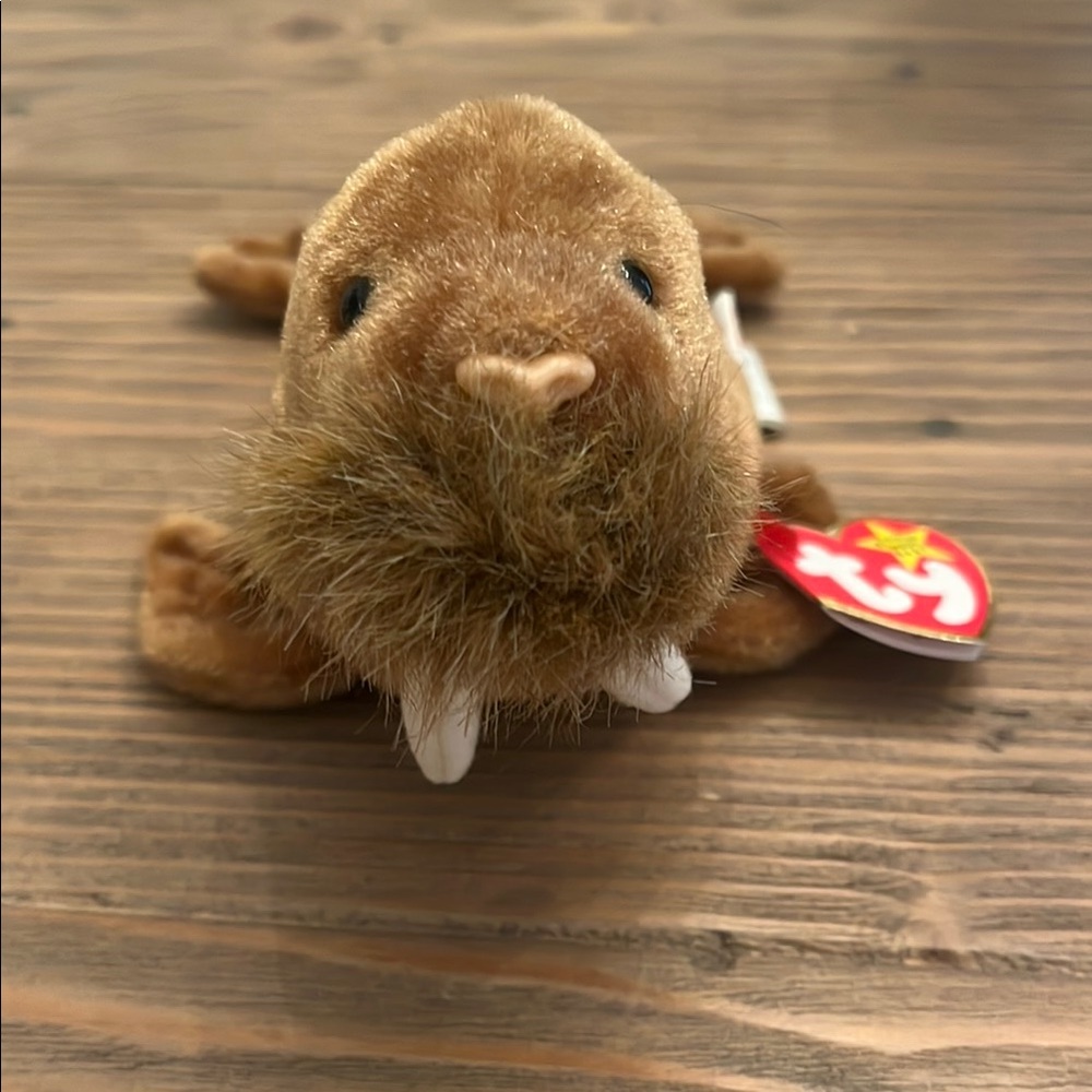 Ty Brown Plush Walrus Paul